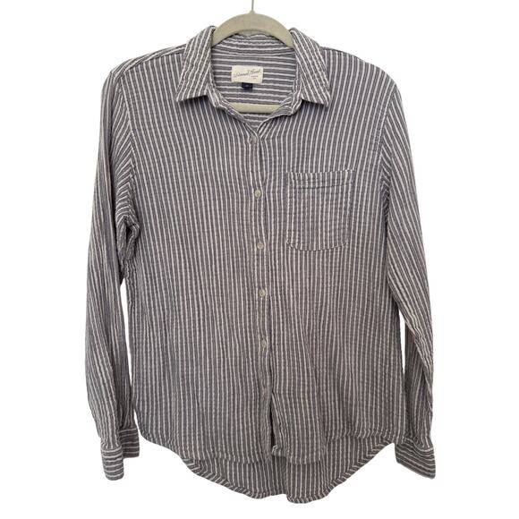 Universal Thread | Tops | Universal Threads 0 Cotton Striped Collar ...